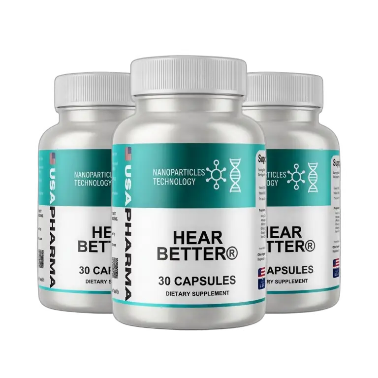 HearBetter 3 Bottle Package