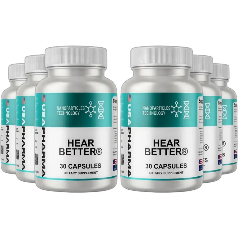 HearBetter 6 Bottle Package